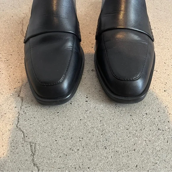 3.1 Phillip Lim Alexa Flat Mules in Black Leather - Picture 6 of 12